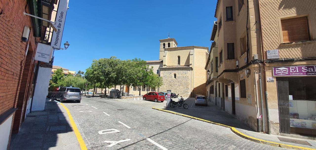 Hospedaje Bar El Gato Del Acueducto Segovia Dış mekan fotoğraf